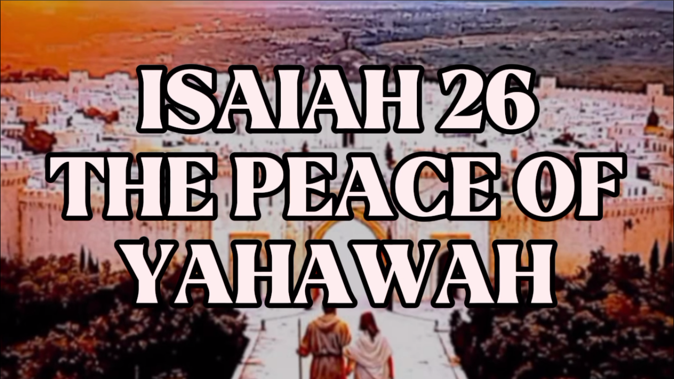 The Peace Of YAHAWAH